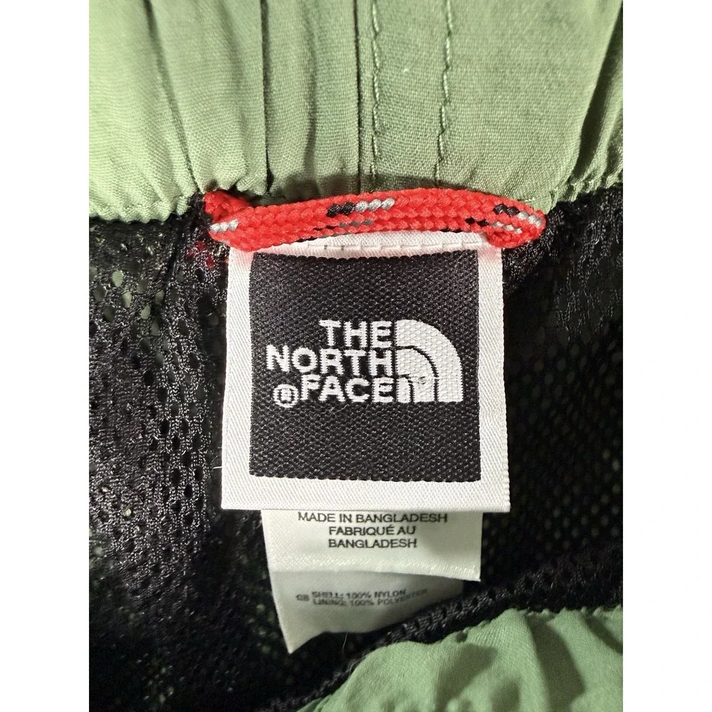 The North Face Shorts Men's Large Green Belted Hiking Trail Outdoor